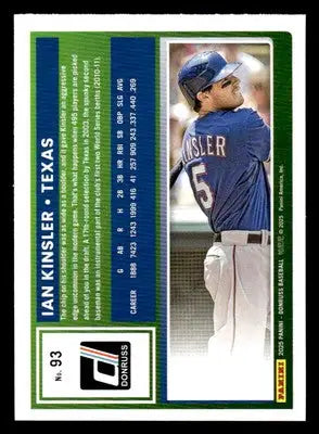 2025 Donruss #93 Ian Kinsler - Baseball Card Single