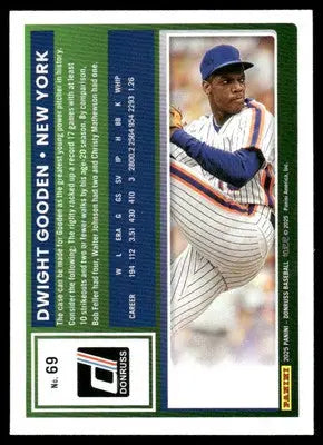 2025 Donruss Dwight Gooden #69 Baseball - Baseball Card Single