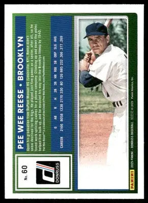 2025 Donruss Pee Wee Reese #60 Baseball - Baseball Card Single
