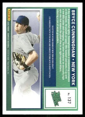 2025 Donruss Rated Prospect Bryce Cunningham #137 Rated Prospect Baseball - Baseball Card Single
