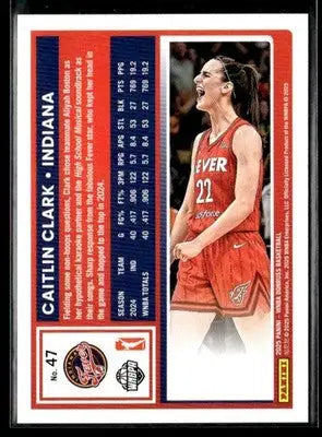2025 Donruss WNBA Caitlin Clark #47 Indiana Fever