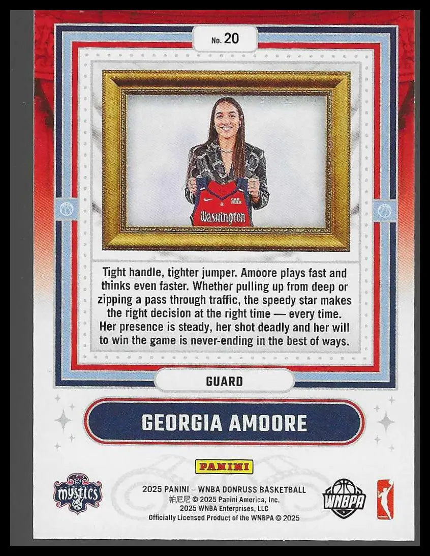 2025 Donruss WNBA Franchise Features #7 Aneesah Morrow - Basketball Card Single