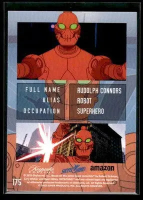 2025 Keepsake Invincible Season 1 Robot #175 Silver - Other