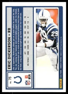 2025 Panini Donruss Eric Dickerson #75 Football - Football Card Single