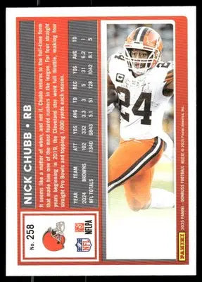 2025 Panini Donruss Nick Chubb #258 Football - Football Card Single