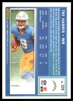 2025 Panini Donruss Optic Tre Harris #329 Pink Football - Football Card Single