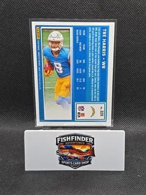 2025 Panini Donruss - Rated Rookie Tre Harris #329 Press Proof Red (RC) - Football Card Single