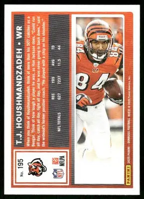 2025 Panini Donruss T.J. Houshmandzadeh #195 Football - Football Card Single