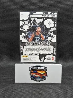 2025 Panini Donruss WNBA - My House A’ja Wilson #5 - Basketball Card Single