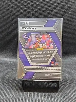 2025 PANINI MOSAIC #225 RICH GANNON SILVER PRIZM MINNESOTA VIKINGS - Football Card Single