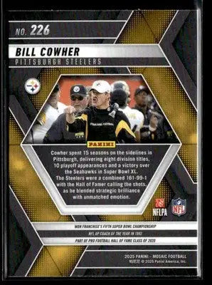 2025 Panini Mosaic #226 Bill Cowher - Football Card Single