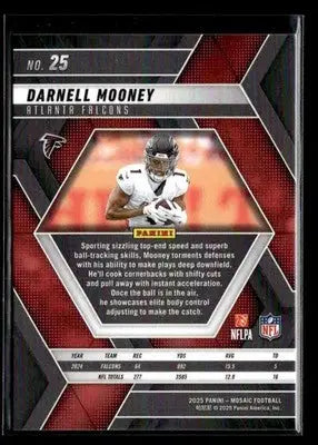 2025 Panini Mosaic #25 Darnell Mooney - Football Card Single
