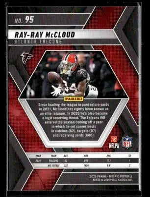 2025 Panini Mosaic #95 Ray-Ray McCloud - Football Card Single