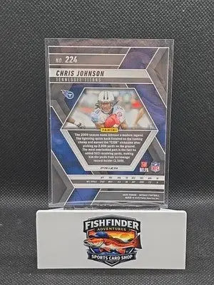 2025 Panini Mosaic - Chris Johnson #224 Reactive Purple Mosaic Prizm - Football Card Single