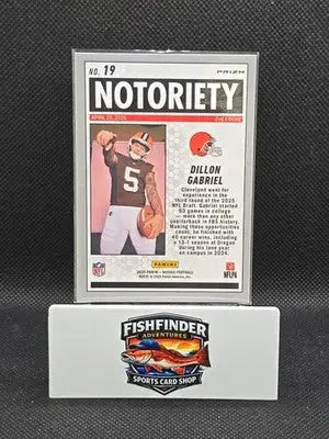 2025 Panini Mosaic - Notoriety Dillon Gabriel #19 Orange Fluorescent Mosaic... - Football Card Single