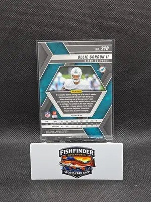 2025 Panini Mosaic - Rookies Ollie Gordon II #310 Silver Prizm (RC) - Football Card Single