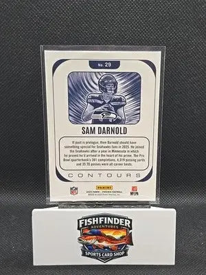 2025 Panini Phoenix - Contours Sam Darnold #29 - Football Card Single
