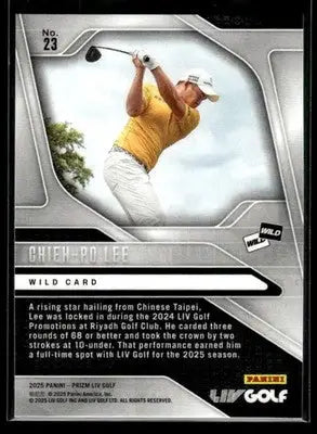 2025 Panini Prizm LIV Lee Chieh-po #23 Wild Card - Other