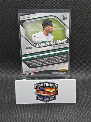 2025 Panini Prizm - Rookies Azareye’h Thomas #390 Neon Green Pulsar Prizm (RC) - Football Card Single