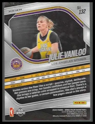 2025 Panini Prizm WNBA Silver Prizms #132 Julie Vanloo