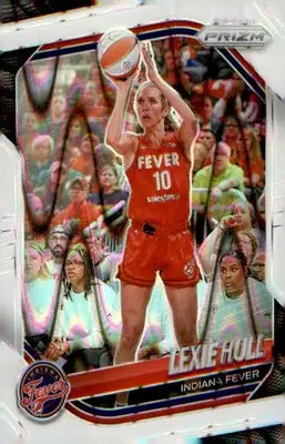 2025 Panini Prizm WNBA White Seismic Prizms #51 Lexie Hull - Basketball Card Single