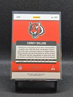 2025 Panini Revolution #124 Corey Dillon Blue Astro #/549 - Football Card Single