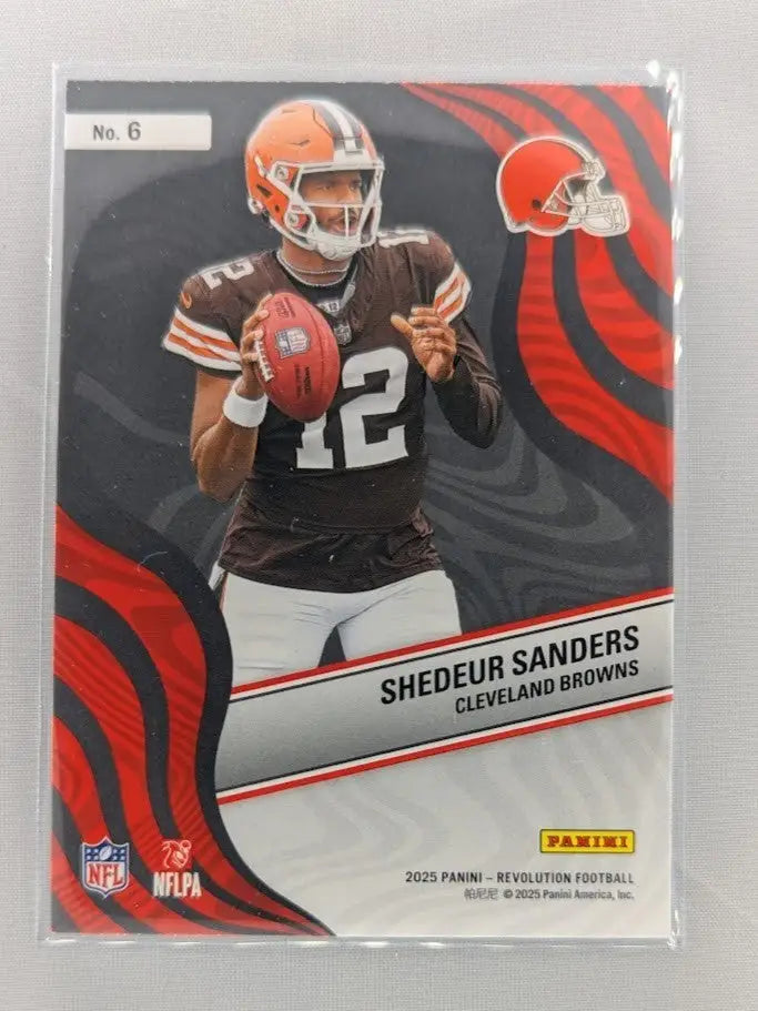 2025 Panini Revolution Football New Wave Insert Shedeur Sanders - Football Card Single