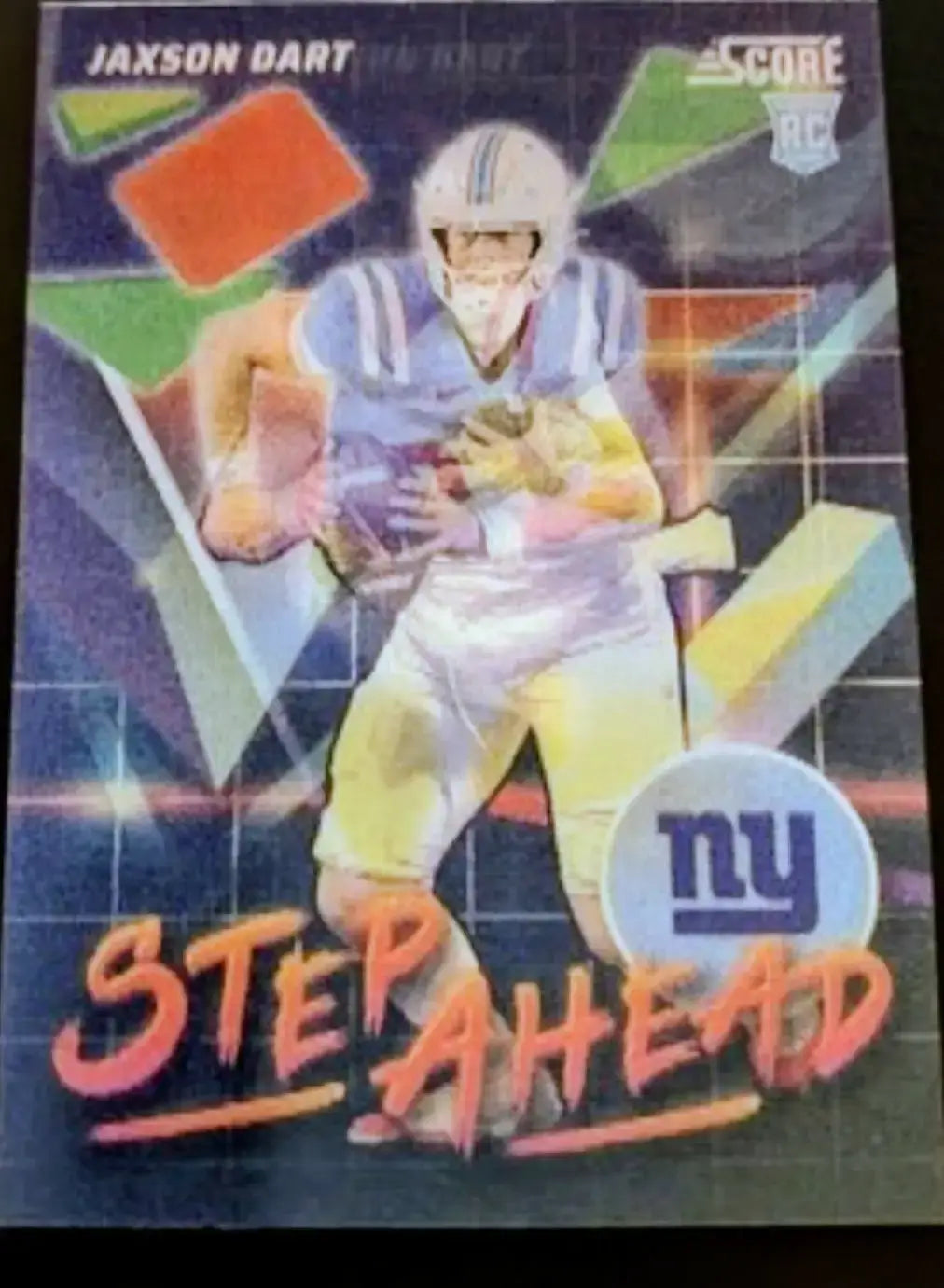 2025 PANINI SCORE CASE HIT ULTRA RARE SSP STEP AHEAD JAXSON DART RC - Football Card Single