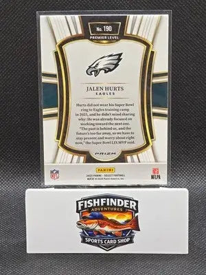 2025 Panini Select - Premier Level Jalen Hurts #190 Silver Prizm - Football Card Single