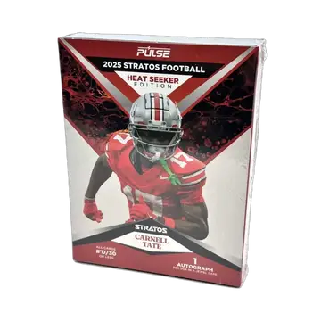 2025 Pulse Stratos Football Heat Seekers Edition Box | Columbia Sports Cards - Sport Card Hobby Boxes