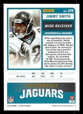 2025 Score #275 Jimmy Smith - Football Card Single