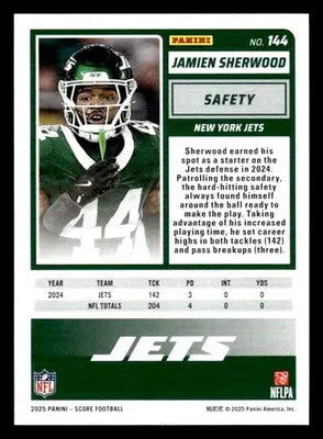 2025 Score-A-Treat #144 Jamien Sherwood - Football Card Single