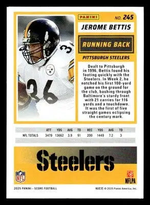 2025 Score-A-Treat #245 Jerome Bettis - Football Card Single