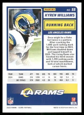 2025 Score A Treat Kyren Williams #55 Football - Football Card Single