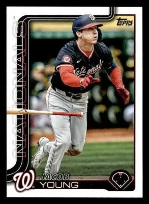 2025 Topps #413 Jacob Young - Baseball Card Single