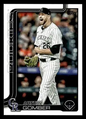 2025 Topps #640 Austin Gomber - Baseball Card Single