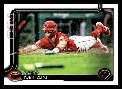 2025 Topps #647 Matt McLain - Baseball Card Single