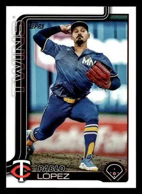2025 Topps #662 Pablo López - Baseball Card Single
