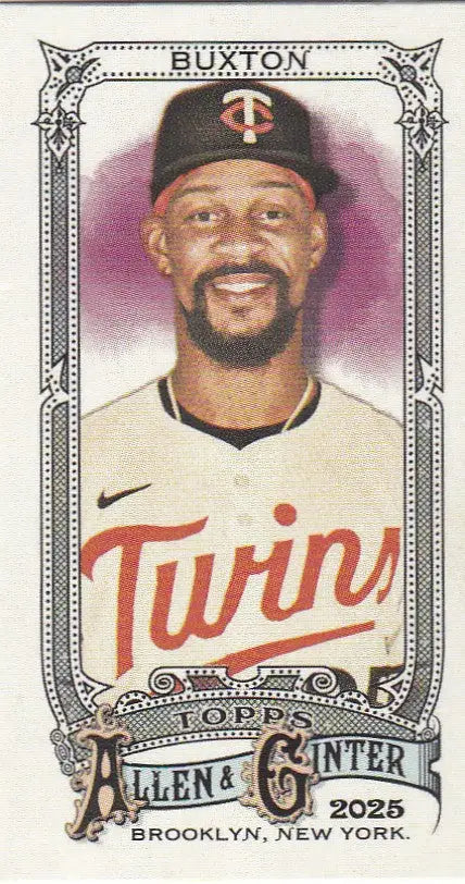 2025 Topps Allen & Ginter Mini #114 Byron Buxton Minnesota Twins - Baseball Card Single