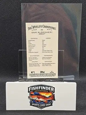 2025 Topps Allen & Ginter - Sam Aldegheri #240 Mini (RC) - Baseball Card Single
