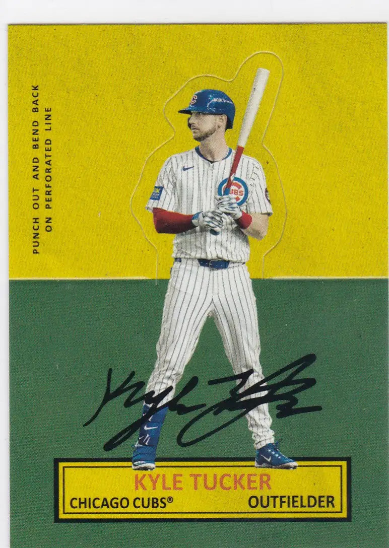 2025 Topps Archives Stand up #64SU-23 Kyle Tucker Chicago Cubs - Baseball Card Single