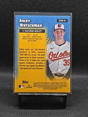 2025 Topps Chrome - All-Etch Adley Rutschman #CAE-6 - Baseball Card Single