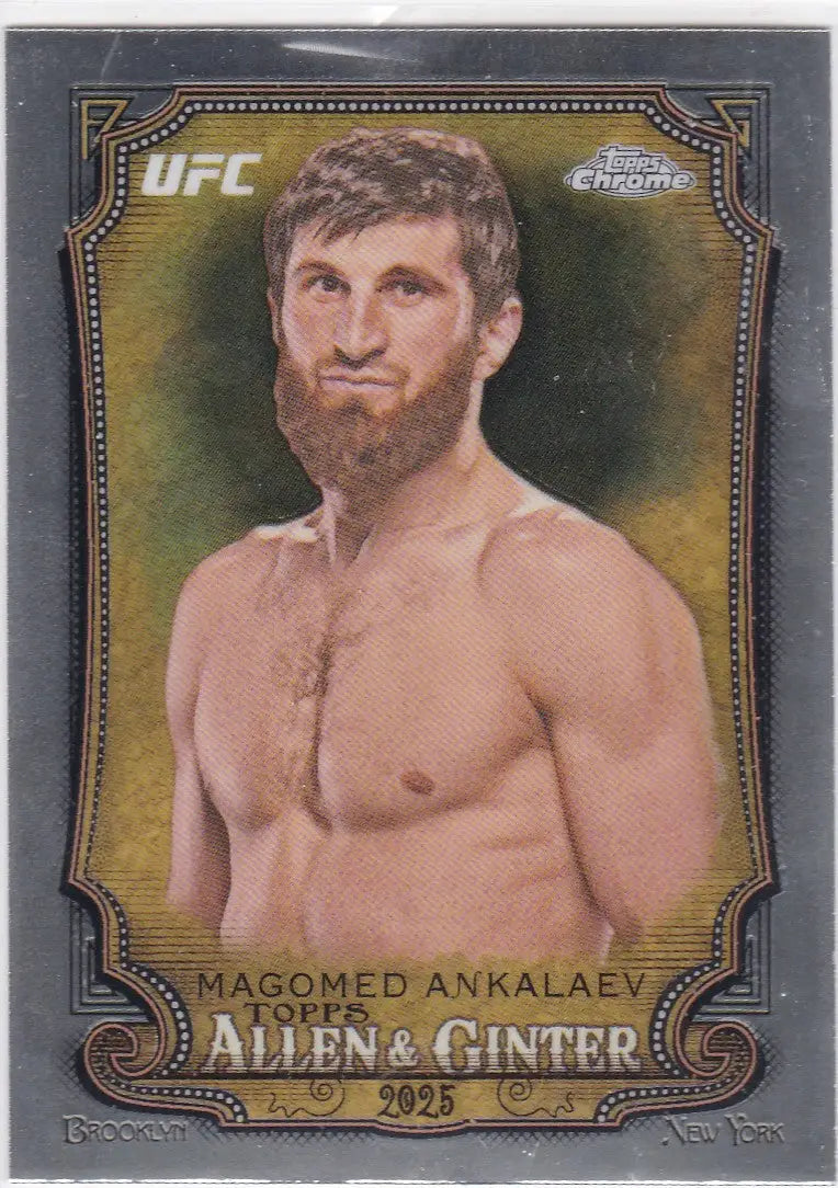 2025 Topps Chrome Allen & Ginter UFC # AAG-1 Magomed Ankalaev - UFC/MMA Card Single