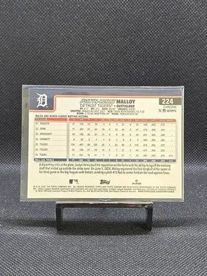 2025 Topps Chrome - Justyn-Henry Malloy #224 RayWave Refractor (RC)