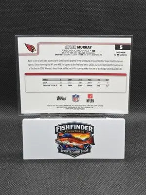 2025 Topps Chrome - Kyler Murray #5 RayWave Refractor - Football Card Single