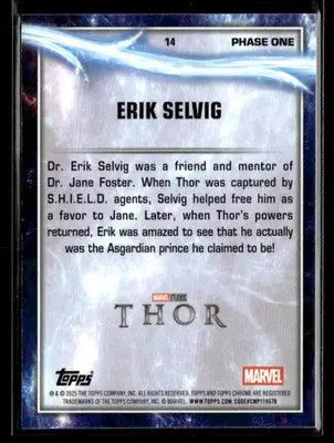 2025 Topps Chrome Marvel Studios Erik Selvig #14 - Other