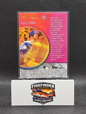 2025 Topps Chrome Update Series - Fortune 15 Kyle Tucker #F15-5 - Baseball Card Single