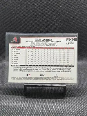 2025 Topps Chrome Update Tyler Locklear Rookie X-Fractor #USC-80 - Baseball Card Single