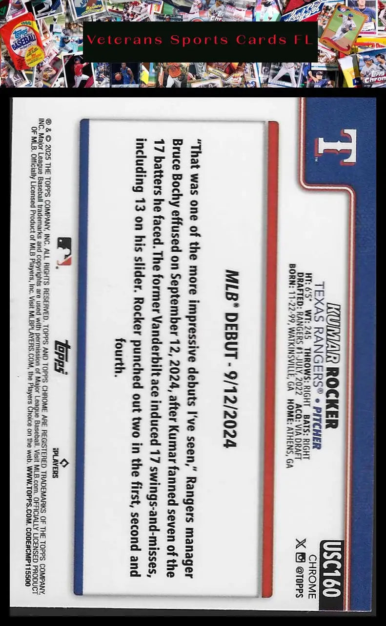 2025 Topps Chrome Update #USC26 Christian Koss Sepia Refractors - Baseball Card Single