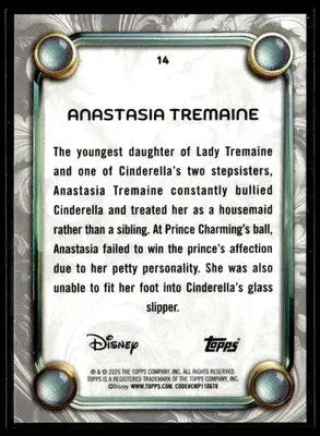 2025 Topps Disney Wonder #14 Anastasia Tremaine - Non-Sports Card Single